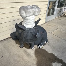 the pig by the door the pig by the door