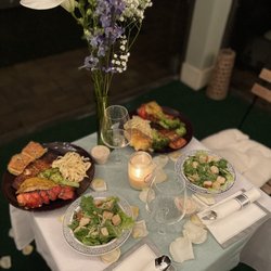 Queen C’s Catering - Lobster and salmon