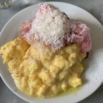 Buvette - Steamed eggs w/prosciutto - French Near Me - New York, New York