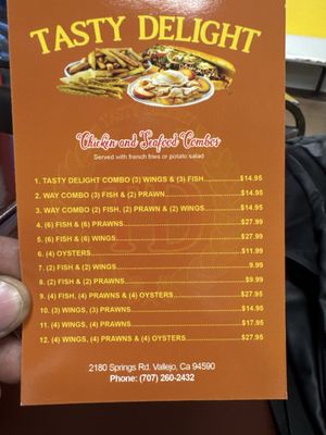 Menu photo 2 Tasty Delight Vallejo, CA Menu photo 2 Tasty Delight Vallejo, CA