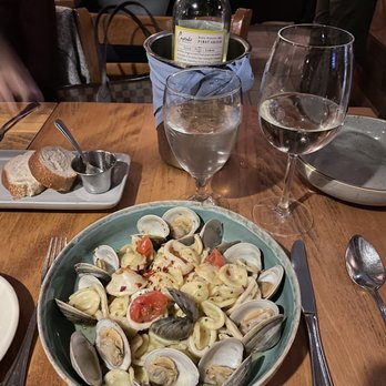 Burrata - Clam Pasta Special - Italian Near Me - Philadelphia, Pennsylvania Burrata - Clam Pasta Special - Italian Near Me - Philadelphia, Pennsylvania
