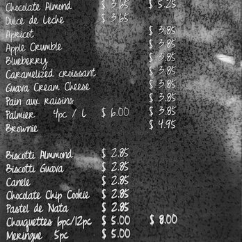 Atelier Monnier Bird Road Boutique - Menu - Bakeries Near Me - Miami, Florida Atelier Monnier Bird Road Boutique - Menu - Bakeries Near Me - Miami, Florida