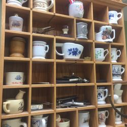 Custom Trim Barbers - Shaving mugs. For decoration I think.