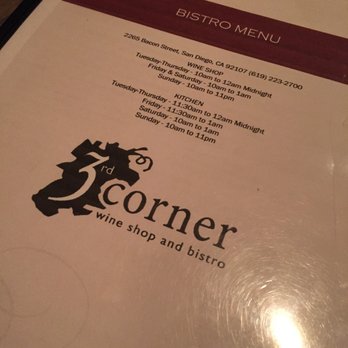 The 3rd Corner - Wine Bars Near Me - San Diego, California The 3rd Corner - Wine Bars Near Me - San Diego, California