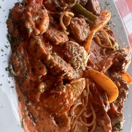 SAUSAGE AND PEPPERS