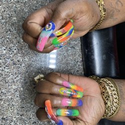 K D Nails - Powder design