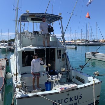 Five Star Sportfishing Hawaii - The amazing duo! Ruben the Captain and Pat his First Mate. They made the trip amazing! - Fishing Near Me - Honolulu, Hawaii Five Star Sportfishing Hawaii - The amazing duo! Ruben the Captain and Pat his First Mate. They made the trip amazing! - Fishing Near Me - Honolulu, Hawaii