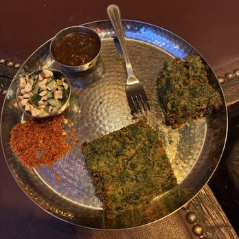 Pleasure Mountain - Cilantro fritters - Cocktail Bars Near Me - Portland, Oregon
