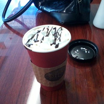 Eclipse Cafe - Irish Cream Latte with whip and chocolate drizzle - Coffee & Tea Near Me - Tampa, Florida Eclipse Cafe - Irish Cream Latte with whip and chocolate drizzle - Coffee & Tea Near Me - Tampa, Florida