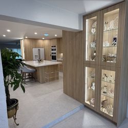 Holz Home Design - Connected Curio Cabinet