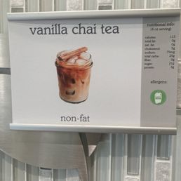Vanilla chai tea Vanilla chai tea