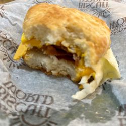 Tudor's Biscuit World - Mary B - bacon, egg and cheese biscuit