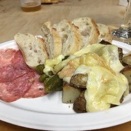 Raclette Platter with Meat Raclette Platter with Meat
