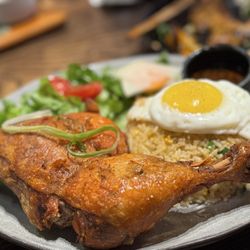 Fried chicken too dry