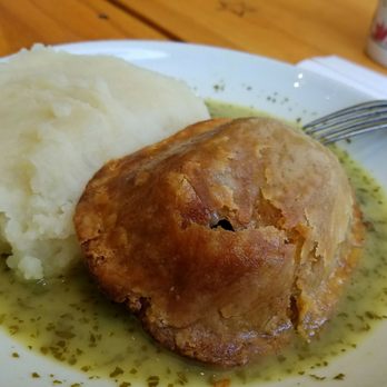 Stargazy - Traditional beef and onion pie with mash. - British Near Me - Philadelphia, Pennsylvania