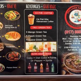 Menu Menu
