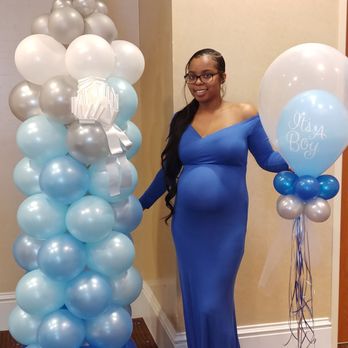 Jane Prochnow Prochnow - Baby bottle balloon with Its a boy balloon. Loved them. - Balloon Services Near Me - Gobles, Illinois