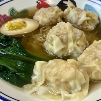 Dim Sum Sam - Shrimp and Pork Wonton Noodle Soup - Barbeque Near Me - New York, New York