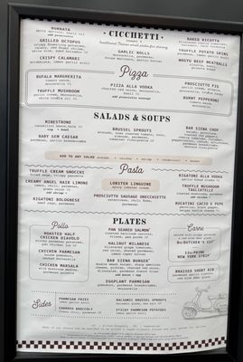 Menu photo 5 Bar Siena North Shore Skokie, IL Menu photo 5 Bar Siena North Shore Skokie, IL