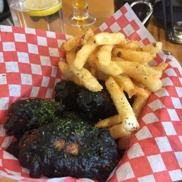 Black chicken with fries $15.99 sweet and juicy! Black chicken with fries $15.99 sweet and juicy!