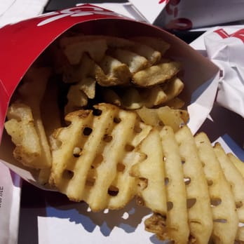 Chick-fil-A - Waffle fries.  Not bad. - Fast Food Near Me - Santee, California