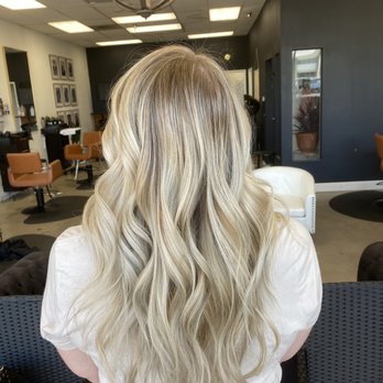 The Vanity Salon And Spa - Full highlight with shadow root - Hair Extensions Near Me - Tustin, California The Vanity Salon And Spa - Full highlight with shadow root - Hair Extensions Near Me - Tustin, California