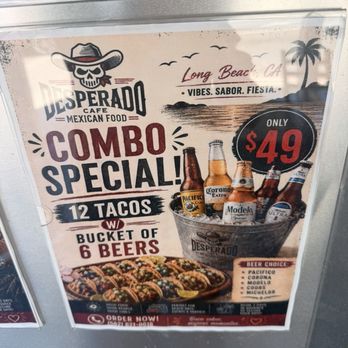 Desperado Cafe Mexican Grill - amazing deal - Mexican Near Me - Long Beach, California Desperado Cafe Mexican Grill - amazing deal - Mexican Near Me - Long Beach, California