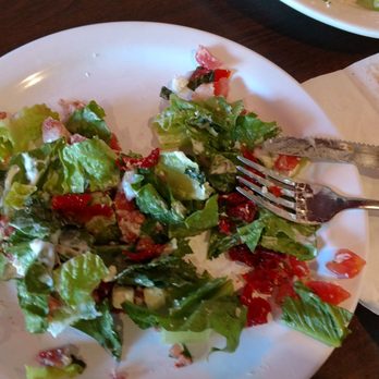 PieFection - Bistro salad with romaine sun-dried tomatoes, real bacon, feta cheese and ranch dressing. - Pizza Near Me - Orlando, Florida PieFection - Bistro salad with romaine sun-dried tomatoes, real bacon, feta cheese and ranch dressing. - Pizza Near Me - Orlando, Florida