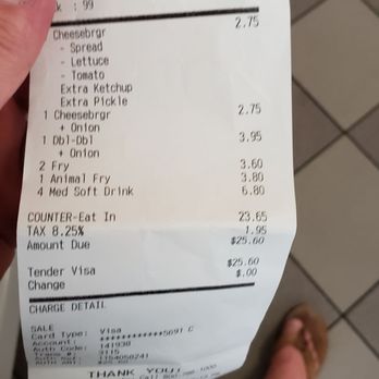 In-N-Out Burger - Check - Burgers Near Me - Grapevine, Texas
