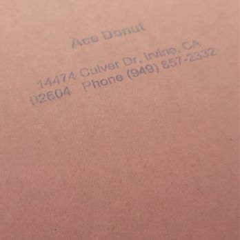 Ace Donut - Donuts Near Me - Irvine, California