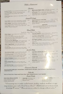 Menu photo 2 Millie's Restaurant and Catering Daytona Beach, FL Menu photo 2 Millie's Restaurant and Catering Daytona Beach, FL
