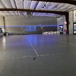 The rink is bigger than I thought it would be