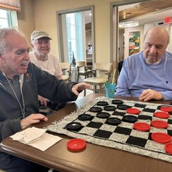 Lighthouse Senior Solutions - Residents engaging in activities at an assisted living.