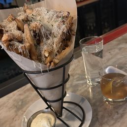 Truffle fries Truffle fries