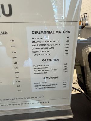 Menu photo 4 OnMe Cafe Ontario, CA