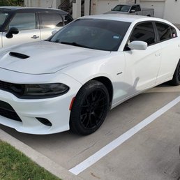 Brand new rims and tires from Texas tires ! Brand new rims and tires from Texas tires !