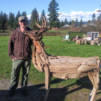 Big Wolf Trading - Thank you for the deer antler I bought from you. It's allowed me to finish my Driftwood deer. Thank you so much. - Arts & Crafts Near Me - Port Townsend, Washington Big Wolf Trading - Thank you for the deer antler I bought from you. It's allowed me to finish my Driftwood deer. Thank you so much. - Arts & Crafts Near Me - Port Townsend, Washington