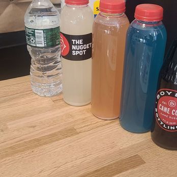 The Nugget Spot - 3 Nugget Spot own creation drinks - Chicken Shop Near Me - Chatham, New Jersey
