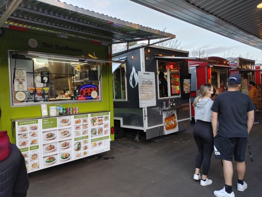 Happy Valley Station food carts by null