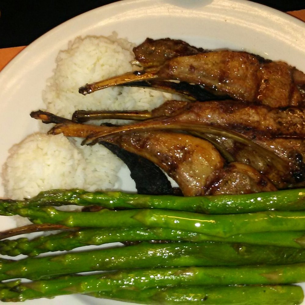 Ray's Café - Todays special: Lamb and asparagus. You gotta try it. Super on. - American Near Me - Honolulu, Hawaii