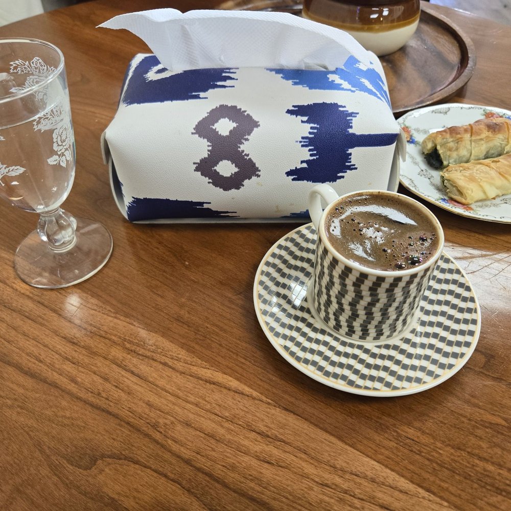 Even the napkins holder is insta worthy