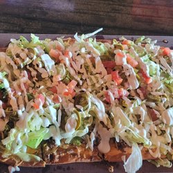Wild Bill's Sports Saloon - Taco flatbread pizza