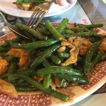 Mann's Chinese Cuisine - Chicken Prawns with String Beans - Chinese Near Me - Concord, California Mann's Chinese Cuisine - Chicken Prawns with String Beans - Chinese Near Me - Concord, California