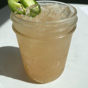 Bites & Bashes Cafe - Guava & Jalapeño Margarita - Cafes Near Me - Lomita, California