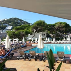 Palladium Hotel Don Carlos - Poolaussicht aus dem Restaurant