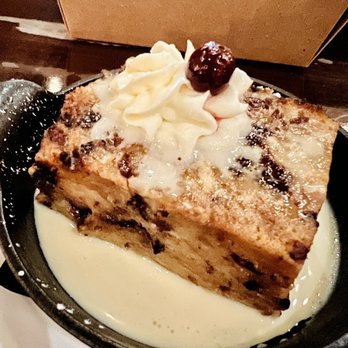 Copperwood Tavern - Chocolate & Bourbon Cherry Bread Pudding - New American Near Me - Arlington, Virginia