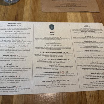 Khao Tiew - Menu-May 2026 - Thai Near Me - San Francisco, California Khao Tiew - Menu-May 2026 - Thai Near Me - San Francisco, California