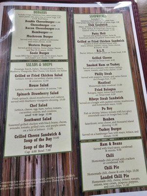 Menu photo 2 Wagon Wheel Country Cafe Springdale, AR Menu photo 2 Wagon Wheel Country Cafe Springdale, AR