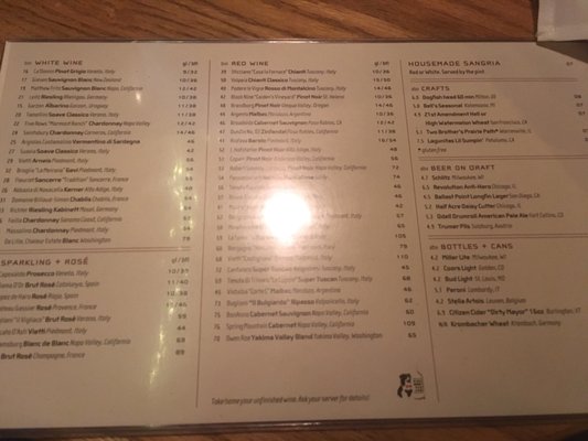Menu photo 7 Frasca Pizzeria and Wine Bar Chicago, IL Menu photo 7 Frasca Pizzeria and Wine Bar Chicago, IL