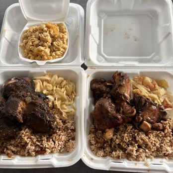 Ocho Rios Grill - Jerk Chicken Mac and cheese stew chicken rice and peas cabbage - Caribbean Near Me - Vernon, Connecticut Ocho Rios Grill - Jerk Chicken Mac and cheese stew chicken rice and peas cabbage - Caribbean Near Me - Vernon, Connecticut